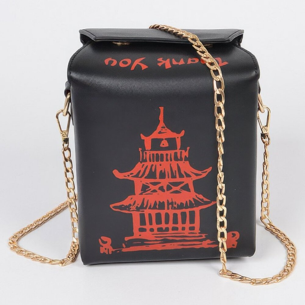 Chinese To Go Box Clutch.